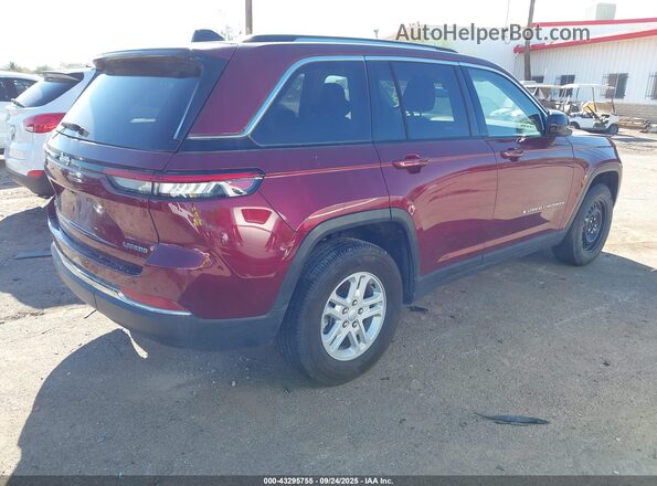 1C4RJHAG0PC622427 2023 JEEP GRAND CHEROKEE Maroon Задня права чверть
