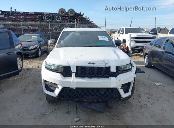 1C4RJHAG7N8573789 2022 JEEP GRAND CHEROKEE White Սարքավորումների վահանակի տեսք