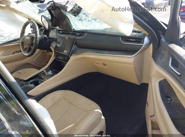 1C4RJHBG5N8540563 2022 JEEP GRAND CHEROKEE Black Front interior view