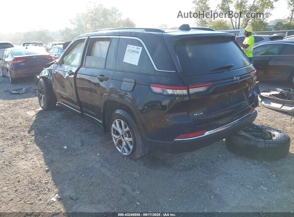 1C4RJHBG5N8540563 2022 JEEP GRAND CHEROKEE Black Rear left