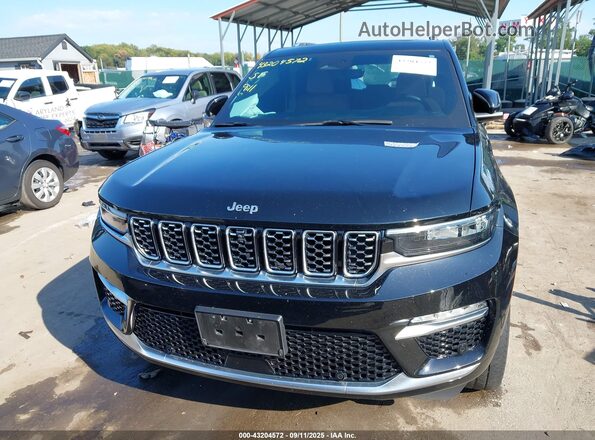 1C4RJHEGXPC543650 2023 JEEP GRAND CHEROKEE Черный Вид щитка приборов