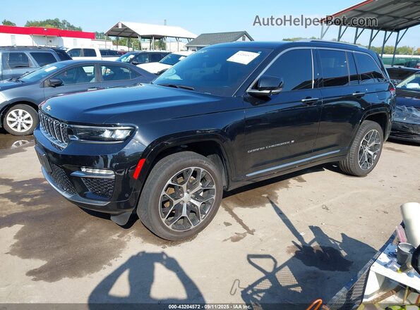 1C4RJHEGXPC543650 2023 JEEP GRAND CHEROKEE Черный Передняя левая четверть