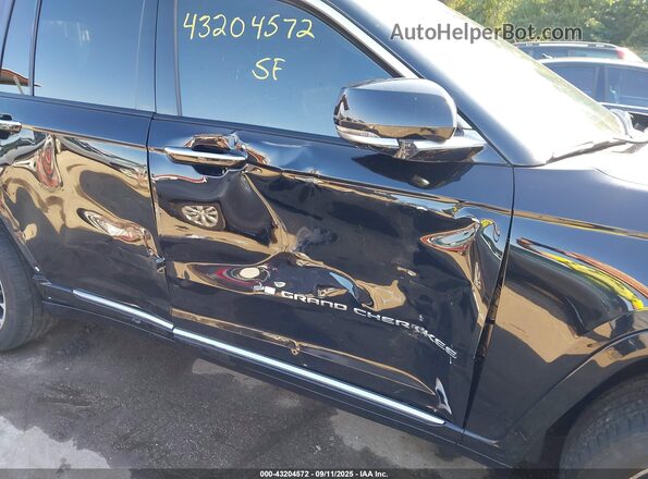 1C4RJHEGXPC543650 2023 JEEP GRAND CHEROKEE Черный Вид спереди