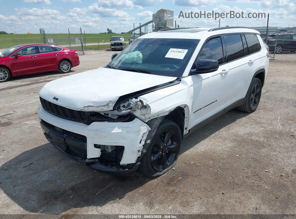 1C4RJKAG0P8102437 2023 JEEP GRAND CHEROKEE L White Передня ліва чверть