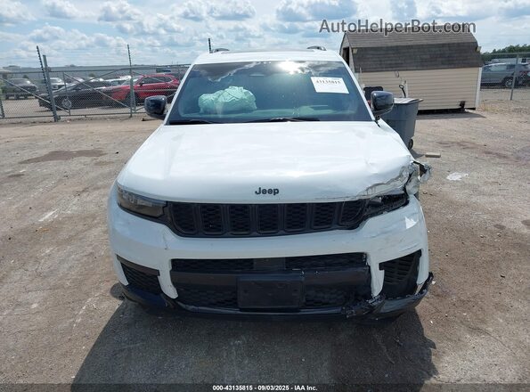 1C4RJKAG0P8102437 2023 JEEP GRAND CHEROKEE L White Вид щитка приладів