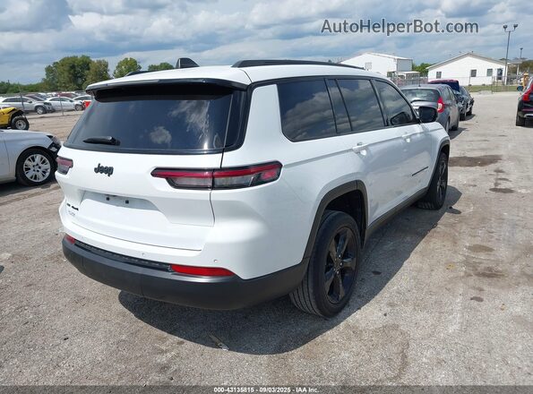 1C4RJKAG0P8102437 2023 JEEP GRAND CHEROKEE L White Задня права чверть