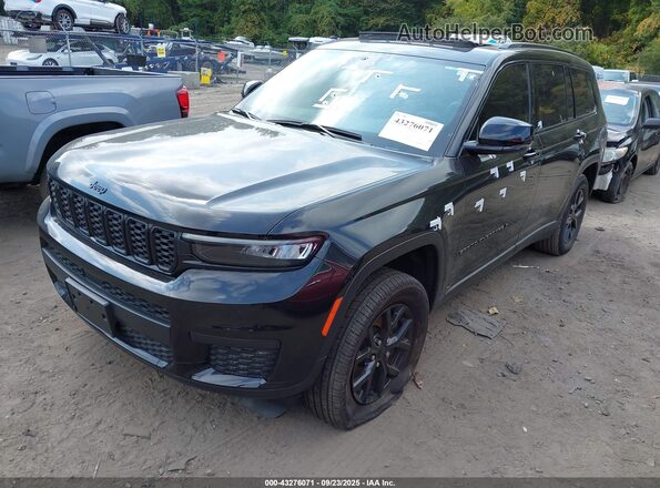 1C4RJKAG2R8501062 2024 JEEP GRAND CHEROKEE L Black Vista tres cuartos delantera izquierda