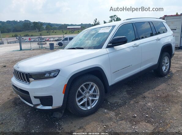 1C4RJKAG3P8829281 2023 JEEP GRAND CHEROKEE L Белый Передняя левая четверть