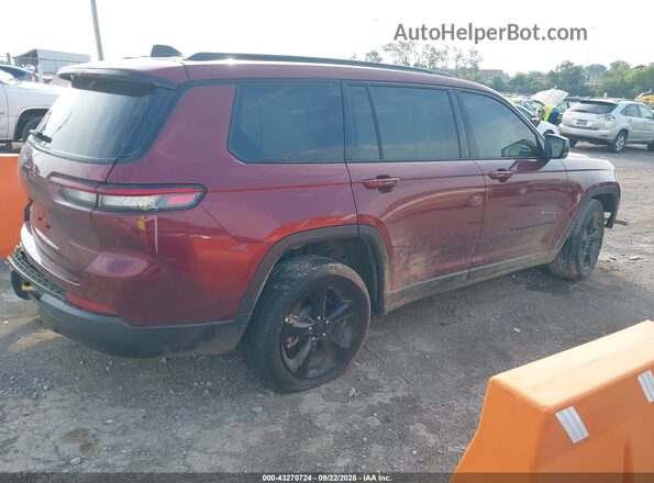 1C4RJKAG5P8799782 2023 JEEP GRAND CHEROKEE L Темно-бордовый Задняя правая четверть