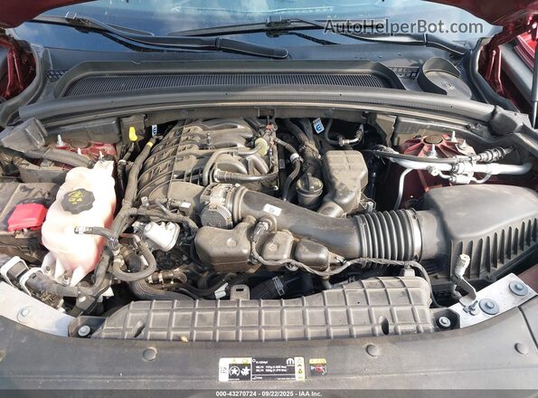 1C4RJKAG5P8799782 2023 JEEP GRAND CHEROKEE L Темно-бордовый Вид сзади