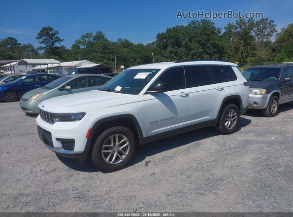 1C4RJKAG8M8179956 2021 JEEP GRAND CHEROKEE L White Przód lewy