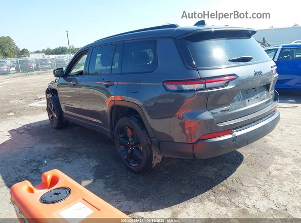 1C4RJKBG1P8712409 2023 JEEP GRAND CHEROKEE L Gray Trasero izquierdo