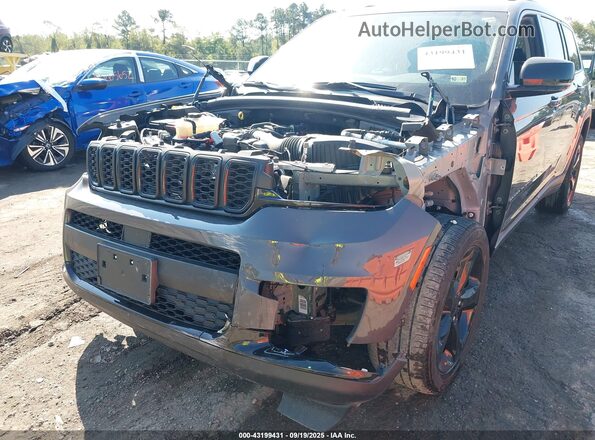 1C4RJKBG1P8712409 2023 JEEP GRAND CHEROKEE L Gray Vista frontal