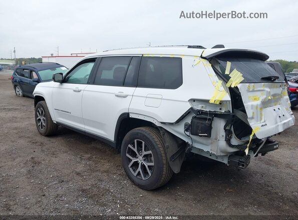 1C4RJKBG2P8876123 2023 JEEP GRAND CHEROKEE L White Задня ліва чверть