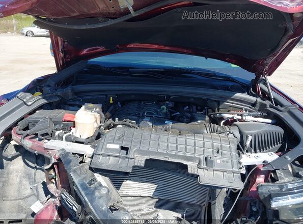 1C4RJKBG3M8162822 2021 JEEP GRAND CHEROKEE L Maroon Widok z tyłu