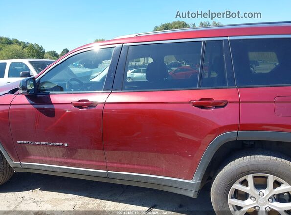 1C4RJKBG3M8162822 2021 JEEP GRAND CHEROKEE L Maroon 