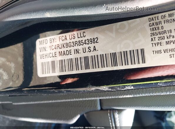 1C4RJKBG3R8543982 2024 JEEP GRAND CHEROKEE L Black 