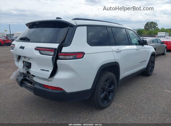 1C4RJKBG4N8564527 2022 JEEP GRAND CHEROKEE L White Tył prawy