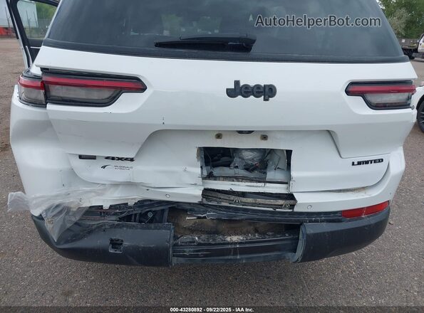 1C4RJKBG4N8564527 2022 JEEP GRAND CHEROKEE L White Widok z przodu
