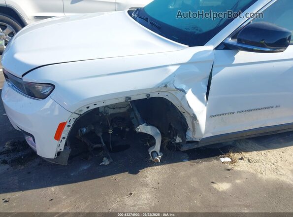 1C4RJKBG5M8113248 2021 JEEP GRAND CHEROKEE White Vista frontal
