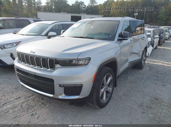 1C4RJKBG5M8189021 2021 JEEP GRAND CHEROKEE Silver Front left