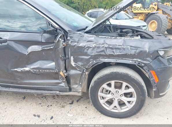1C4RJKBG5N8514090 2022 JEEP GRAND CHEROKEE L Gray Вид спереду