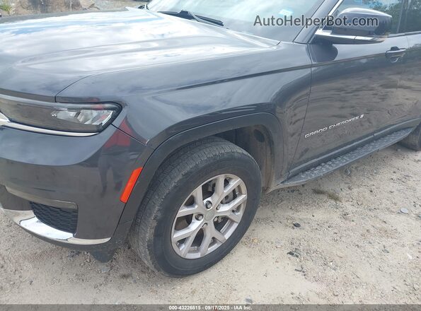 1C4RJKBG5N8514090 2022 JEEP GRAND CHEROKEE L Gray Передня ліва чверть