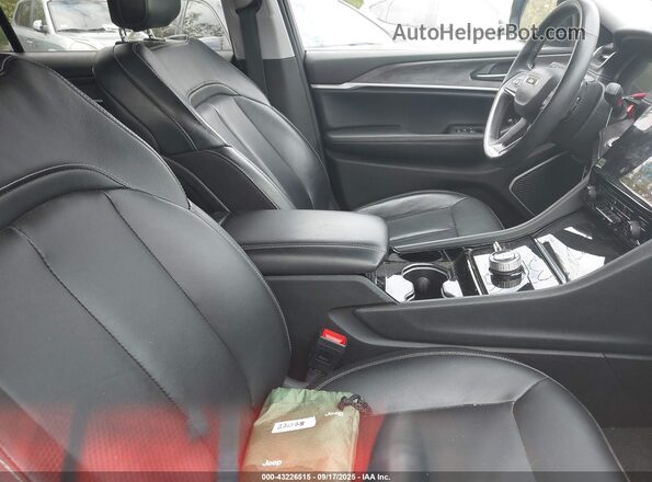 1C4RJKBG5N8514090 2022 JEEP GRAND CHEROKEE L Gray Вид салону спереду