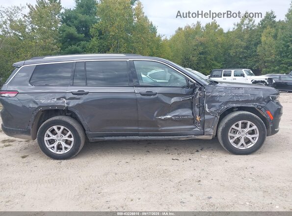 1C4RJKBG5N8514090 2022 JEEP GRAND CHEROKEE L Gray Вид задньої частини салону