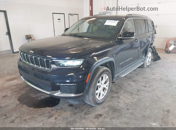 1C4RJKBG8P8840100 2023 JEEP GRAND CHEROKEE L Black Przód lewy