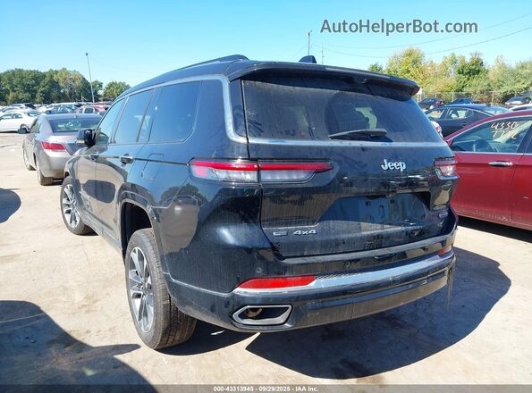 1C4RJKDG5M8166335 2021 JEEP GRAND CHEROKEE L Black Rear left