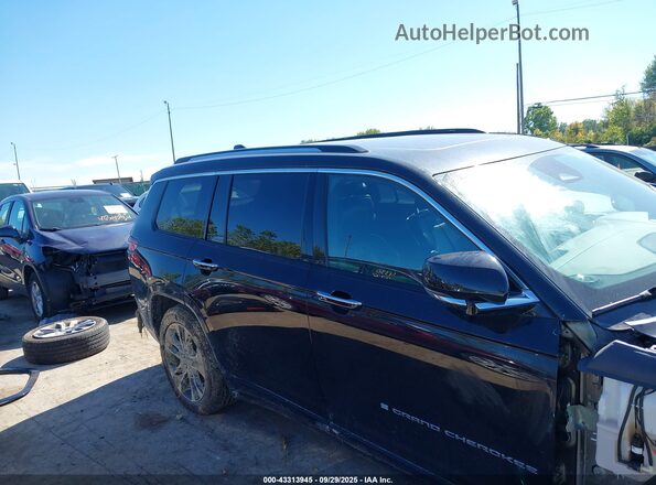 1C4RJKDG5M8166335 2021 JEEP GRAND CHEROKEE L Black 360 interior view