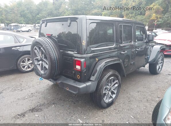 1C4RJXN60RW282497 2024 JEEP WRANGLER Черный Задняя правая четверть