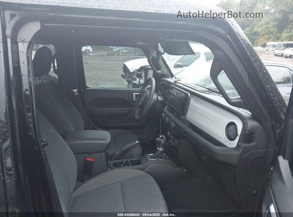 1C4RJXN60RW282497 2024 JEEP WRANGLER Черный Вид салона спереди