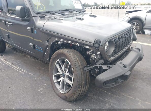 1C4RJXN61SW591255 2025 JEEP WRANGLER Gray Вид спереду
