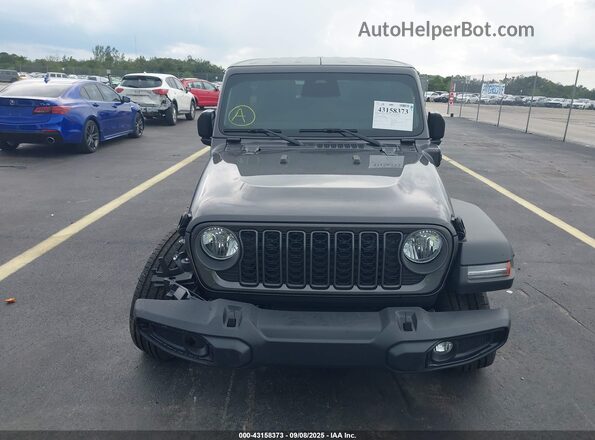 1C4RJXN61SW591255 2025 JEEP WRANGLER Gray Вид задньої частини салону