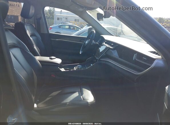 1C4RJYB64PC666050 2023 JEEP GRAND CHEROKEE 4XE Black Widok wnętrza z przodu