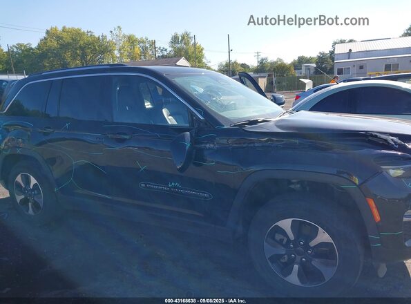 1C4RJYB64PC666050 2023 JEEP GRAND CHEROKEE 4XE Black Widok z przodu