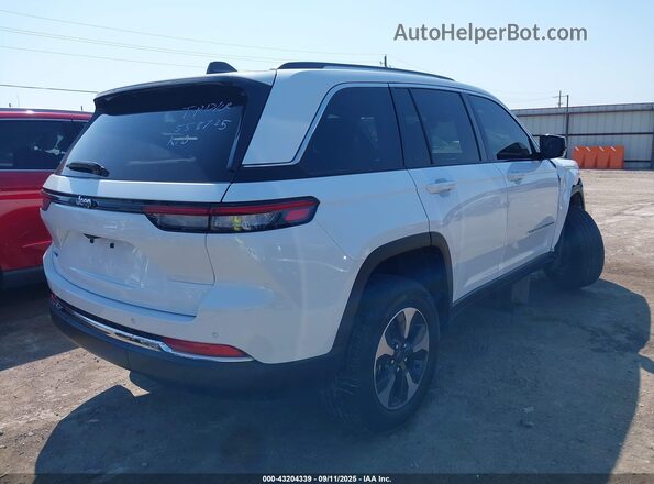 1C4RJYB66N8717967 2022 JEEP GRAND CHEROKEE 4XE White უკანა მარჯვენა