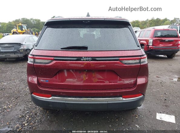 1C4RJYB68PC649848 2023 JEEP GRAND CHEROKEE 4XE Maroon 