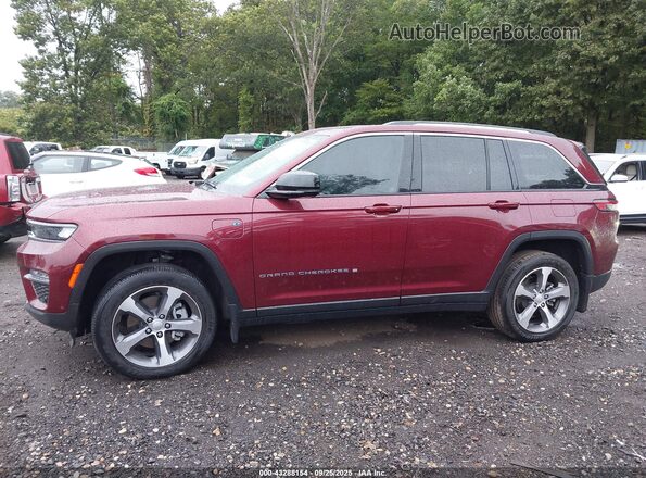 1C4RJYB68PC649848 2023 JEEP GRAND CHEROKEE 4XE Maroon Панорамний вид салону 360°