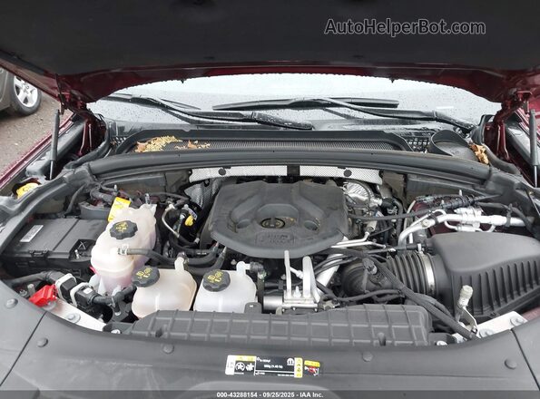 1C4RJYB68PC649848 2023 JEEP GRAND CHEROKEE 4XE Maroon Вид ззаду