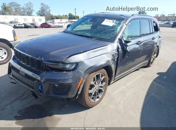 1C4RJYB68R8511541 2024 JEEP GRAND CHEROKEE 4XE Gray Передня ліва чверть