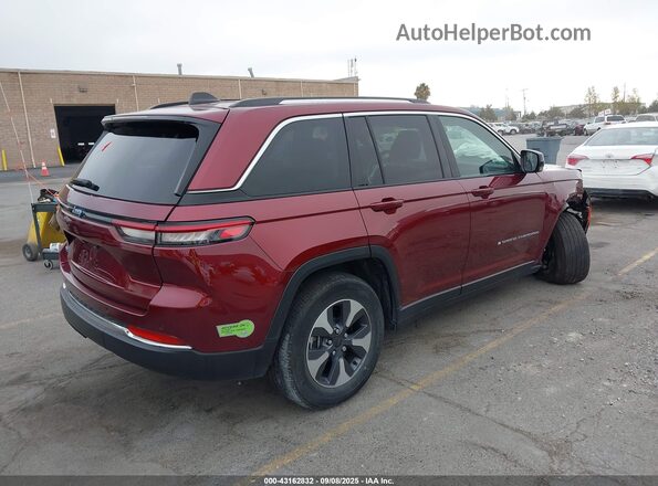 1C4RJYB69N8760084 2022 JEEP GRAND CHEROKEE Red Հետևի աջ