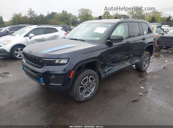 1C4RJYC69N8758267 2022 JEEP GRAND CHEROKEE Blue Vista tres cuartos delantera izquierda