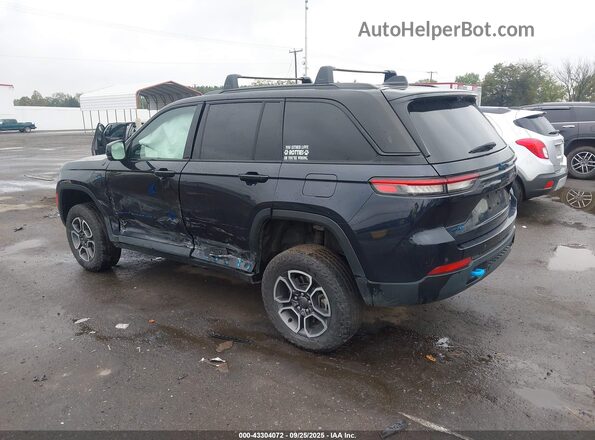 1C4RJYC69N8758267 2022 JEEP GRAND CHEROKEE Blue Trasero izquierdo