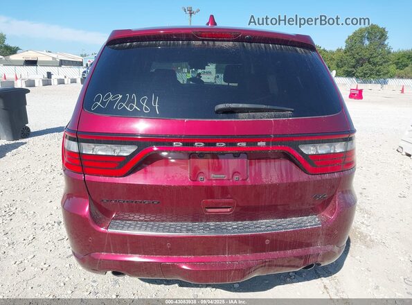 1C4SDHCT5LC100325 2020 DODGE DURANGO Maroon 