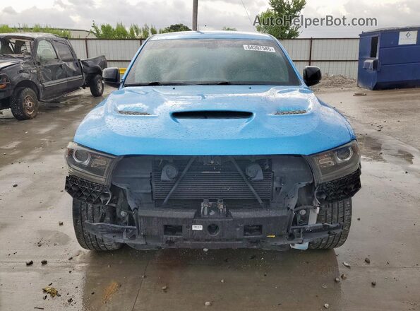 1C4SDJCT2JC431576 2018 DODGE DURANGO Blue 