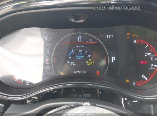 1C4SDJCT2MC800957 2021 DODGE DURANGO Black Вид задніх сидінь