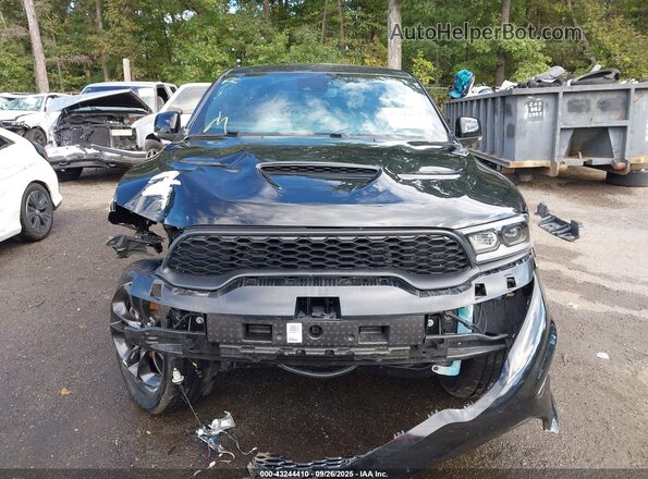 1C4SDJCT2MC800957 2021 DODGE DURANGO Black Вид щитка приладів